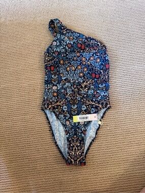 summersalt Morris and co Floral The Sidestroke One-Piece Swimsuit